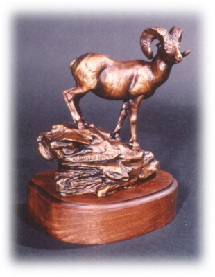 Bronze of Big Horn Sheep